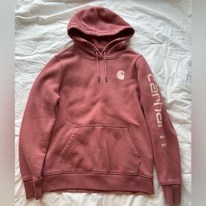 Carhartt Girls Youth Hoodie Pink Medium (8-10)